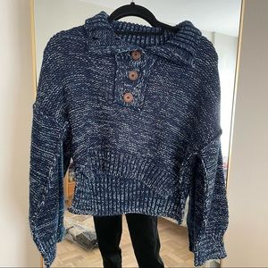 PILCRO MEGA HENLEY SWEATER